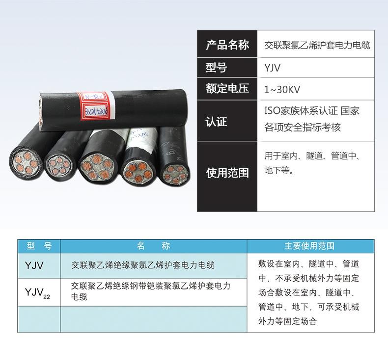 電線電纜YJV 4 10 16 25平方國標(biāo)足米國標(biāo)可檢測 